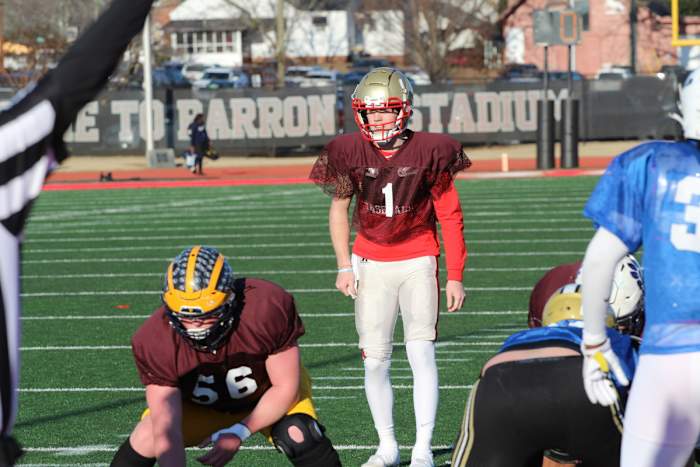 Reese Fountain, 2024 QB - Fountain routinely impressed with his arm angles and off-schedule decision-making. Plays for one of the top high school programs in the state, Rome.